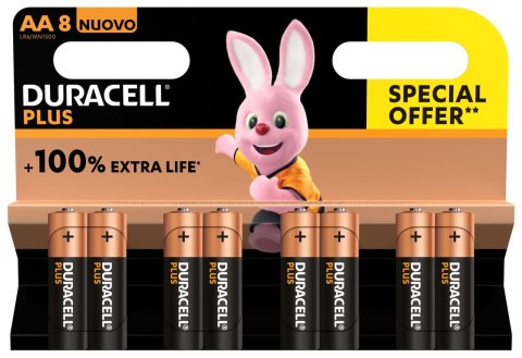 Duracell Plus 100 Jednorazowa bateria AA Alkaliczny