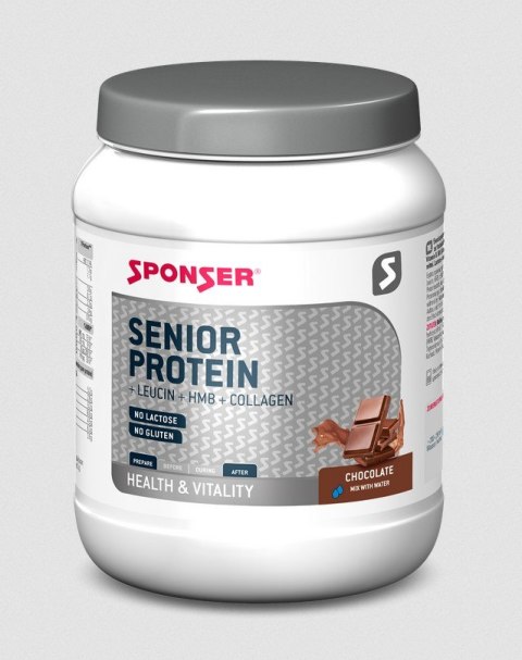 Odżywka SPONSER SENIOR PROTEIN Czekoladowy Puszka 455g (NEW)
