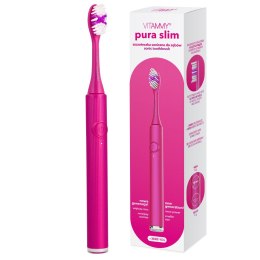 VITAMMY PURA SLIM RÓŻOWA Szczoteczka soniczna do zębów nowej generacji, ultralekka