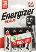 BATERIA ALKALICZNA BAT-AA/E-MAX*P4 1.5 V LR6 (AA) ENERGIZER