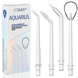 VITAMMY AQUARIUS 2.0 Końcówki do irygatora specjalistyczne, 4 szt.
