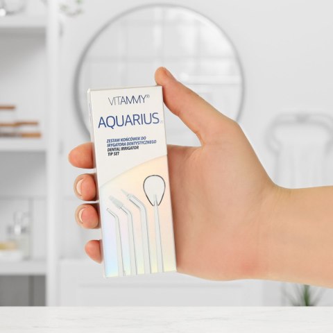 VITAMMY AQUARIUS 2.0 Końcówki do irygatora specjalistyczne, 4 szt.