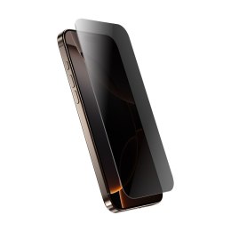 Crong Privacy 3D Armour Glass - Hartowane szkło prywatyzujące iPhone 17 Pro Max / iPhone 16 Pro Max