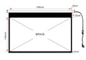 EKRAN ELEKTRYCZNY 84" 127x170cm z pilotem EA-84 4:3 ART