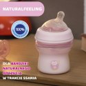 CHICCO NATURALFEELING 0M+ 150 ml Butelka plastikowa, smoczek silikon, przepływ wolny