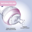 CHICCO NATURALFEELING 0M+ 150 ml Butelka plastikowa, smoczek silikon, przepływ wolny