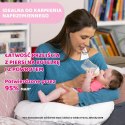 CHICCO NATURALFEELING 2M+ 250 ml Butelka plastikowa, smoczek silikon, przepływ średni