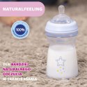 CHICCO NATURALFEELING 6M+ 330 ml Butelka plastikowa, smoczek silikon, przepływ szybki