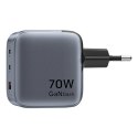 Ładowarka GaN Vention USB-C+C+A 70W (Szara)