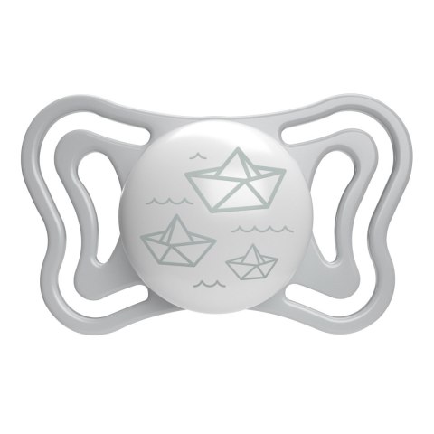 CHICCO PHYSIO LIGHT 6-36M Smoczek do uspokajania, silikonowy, LUMI, 2 szt.