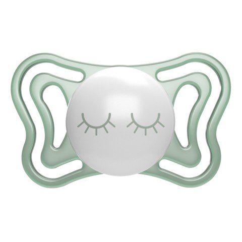 CHICCO PHYSIO LIGHT 6-36M Smoczek do uspokajania, silikonowy, LUMI, 2 szt.