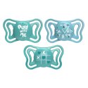 CHICCO PHYSIO LIGHT 6-36M Smoczek do uspokajania, silikonowy, niebieski, 2 szt.