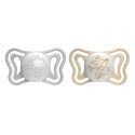 CHICCO PHYSIOFORMA LIGHT LUMI 6-16M+ Smoczek uspokajający silikonowy, 2 szt.