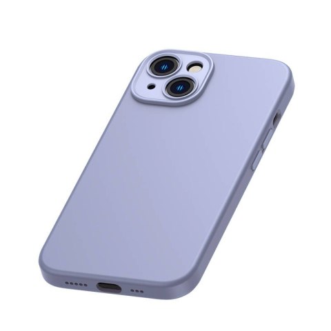 Zestaw ochronny BASEUS Liquid Silica Gel iPhone 14 Plus (lawendowe)