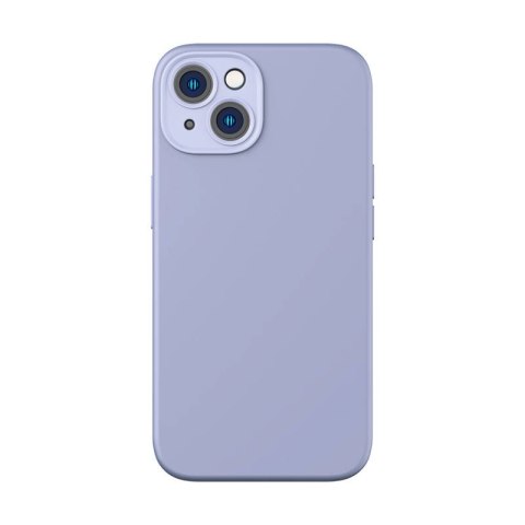 Zestaw ochronny BASEUS Liquid Silica Gel iPhone 14 Plus (lawendowe)