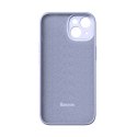 Zestaw ochronny BASEUS Liquid Silica Gel iPhone 14 Plus (lawendowe)