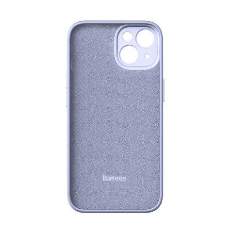 Zestaw ochronny BASEUS Liquid Silica Gel iPhone 14 Plus (lawendowe)