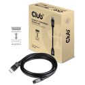 CLUB3D CAC-1022 adapter kablowy 2 m Displayport 1.4 Czarny