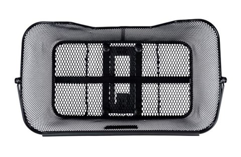 Kosz tylny na bagażnik BASIL BASE XL REAR BASKET, MIK z adapterem do mocowania (ready to go), Stalowy, Black (Eco Bottom) (WYPRZ