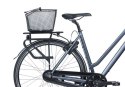 Kosz tylny na bagażnik BASIL BASE XL REAR BASKET, MIK z adapterem do mocowania (ready to go), Stalowy, Black (Eco Bottom) (WYPRZ