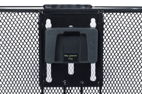 Kosz na kierownicę BASIL BILBAO BE, BasEasy System (ze wspornikiem 70182), mocowanie przenośne, stalowy czarny (NEW)