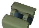 Sakwa podwójna BASIL GO DOUBLE BAG 32L, Universal Bridge System, dark green (WYPRZEDAŻ -50%)