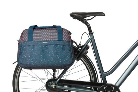 Torba BASIL FLAIR CARRY ALL BICYCLE BAG, HOOK-ON, 18L, Wodoodporna, Navy (NEW)