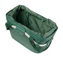 Kosz tylny na bagażnik BASIL FLAIR CARRY ALL REAR BASKET MIK, MIK z adapterem do mocowania (ready to go), 22L, Wodoodporna, Gree