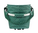 Kosz tylny na bagażnik BASIL FLAIR CARRY ALL REAR BASKET MIK, MIK z adapterem do mocowania (ready to go), 22L, Wodoodporna, Gree