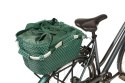 Kosz tylny na bagażnik BASIL FLAIR CARRY ALL REAR BASKET MIK, MIK z adapterem do mocowania (ready to go), 22L, Wodoodporna, Gree