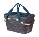Kosz tylny na bagażnik BASIL FLAIR CARRY ALL REAR BASKET MIK, MIK z adapterem do mocowania (ready to go), 22L, Wodoodporna, Navy
