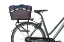 Kosz tylny na bagażnik BASIL FLAIR CARRY ALL REAR BASKET MIK, MIK z adapterem do mocowania (ready to go), 22L, Wodoodporna, Navy