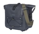 Torba na bagażnik BASIL NAVIGATOR STORM, MIK z adapterem do mocowania (ready to go), 13L, Wodoodporna, Czarna (NEW)