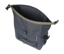 Torba na bagażnik BASIL NAVIGATOR STORM, MIK z adapterem do mocowania (ready to go), 13L, Wodoodporna, Czarna (NEW)