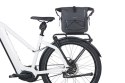 Torba na bagażnik BASIL NAVIGATOR STORM, MIK z adapterem do mocowania (ready to go), 13L, Wodoodporna, Czarna (NEW)