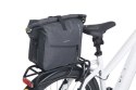 Torba na bagażnik BASIL NAVIGATOR STORM, MIK z adapterem do mocowania (ready to go), 13L, Wodoodporna, Czarna (NEW)