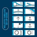 Taśma do obręczy WELDTITE TUBELESS RIM TAPE - ROAD, 19mm x 10m (NEW)