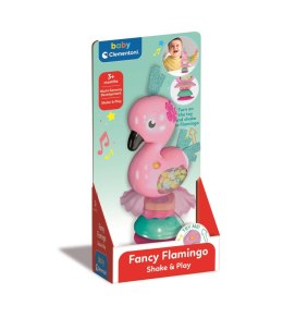 Grzechotka Modny Flaming | Baby Clementoni