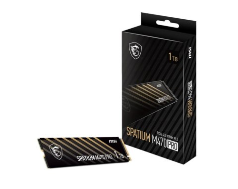 SSD PCIE G4 M.2 NVME 1TB SPAT./M470 PRO S78-440L0J0-P83 MSI