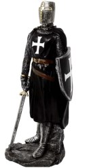 Rycerz - krzyżowiec - figurka z poliresinu - MC-23078