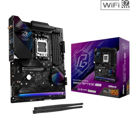 MB AMD B850 SAM5 ATX/B850 RIPTIDE WIFI ASROCK
