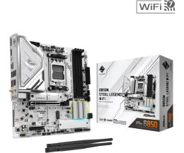 MB AMD B850 SAM5 MATX/B850M STEEL LEGEND WIFI ASROCK