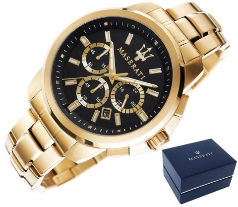 Zegarek Męski MASERATI Successo R8873621013 + BOX