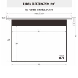 EKRAN ELEKTRYCZNY 150