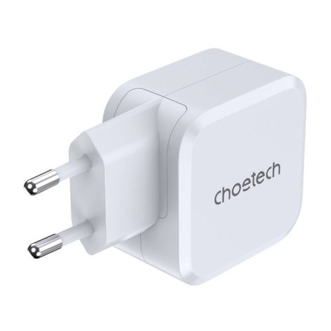 Ładowarka sieciowa PD8007 USB-C PD45W Choetech EU (biały)