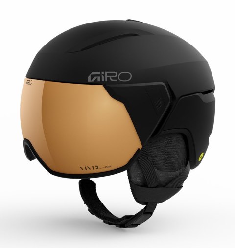 Kask zimowy damski GIRO ARIA SPHERICAL matte black / VIVID copper roz. M (55.5-59 cm) (NEW 2025/2026)