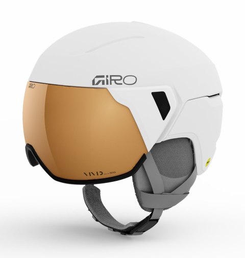 Kask zimowy damski GIRO ARIA SPHERICAL matte white / VIVID copper roz. M (55.5-59 cm) (NEW 2025/2026)