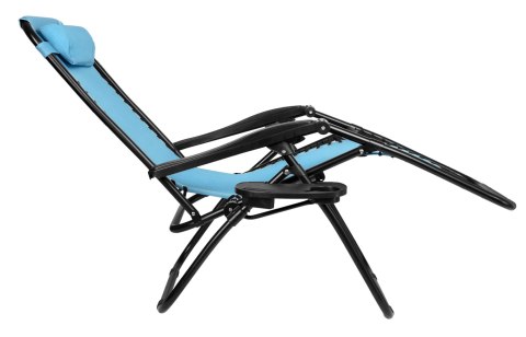 Leżak ogrodowy Orion Zero Gravity błękitny