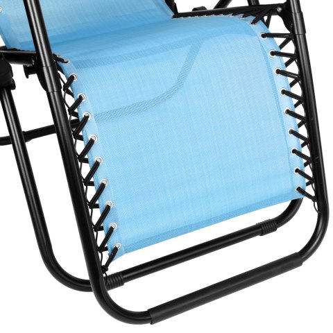 Leżak ogrodowy Orion Zero Gravity błękitny