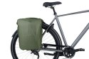 Sakwa podwójna BASIL MOVE DOUBLE BICYCLE BAG, MIK z adapterem do mocowania (ready to go), 30L, Wodoodporna, Brown (NEW)